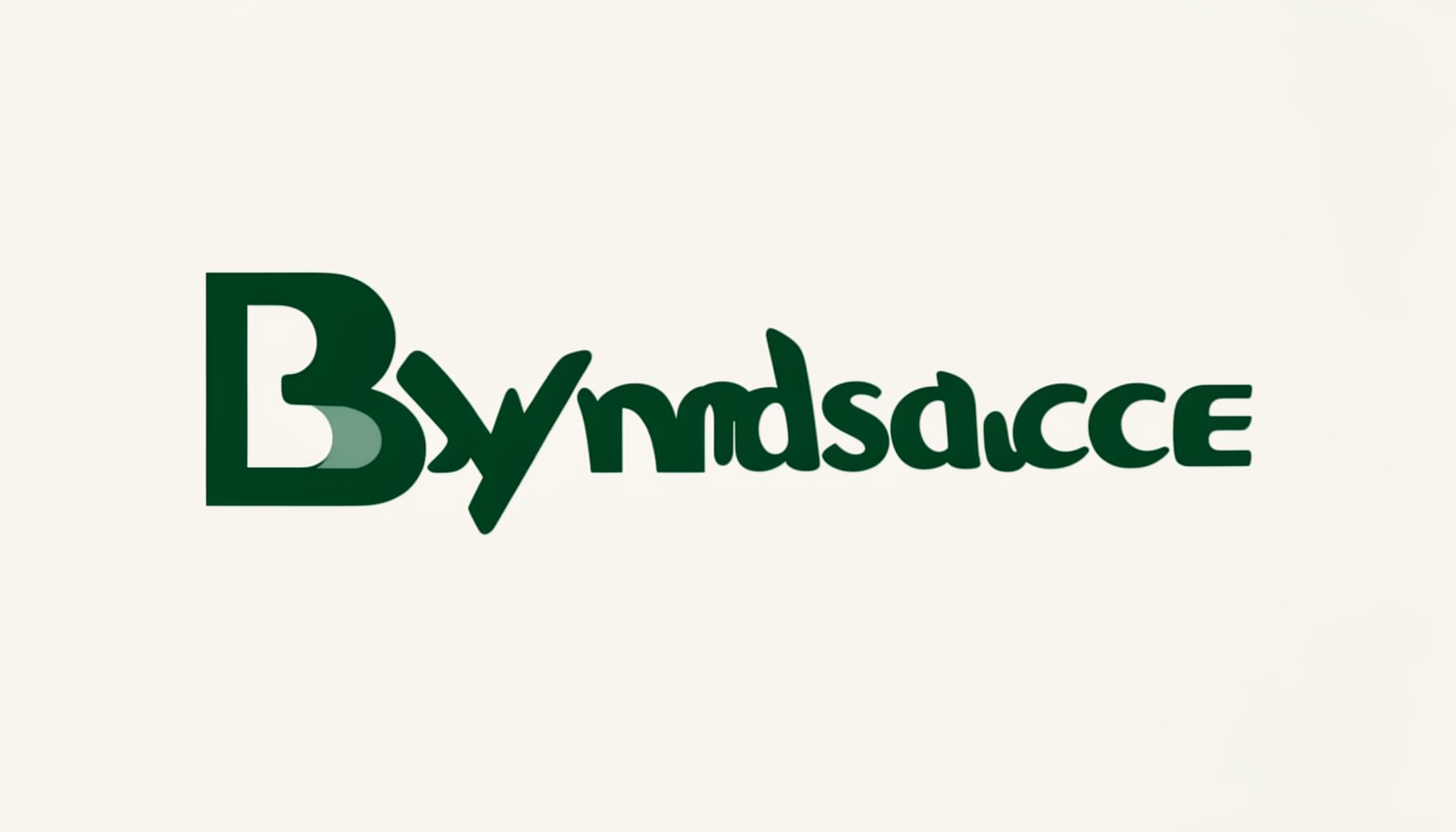 Beta Syndicate logo in dark green on light background